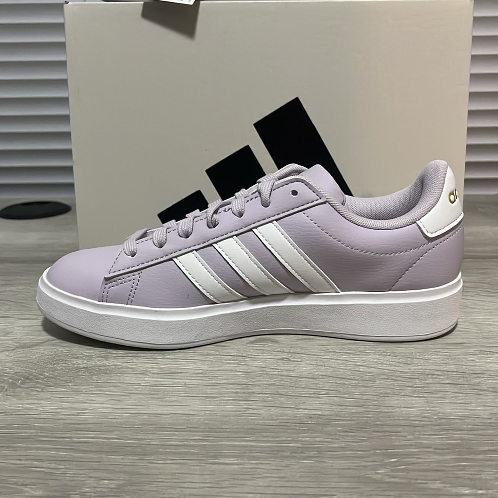 NWT Adidas Grand Court 2.0 Shoes - Light purple/White - ID4478 - Picture 6 of 11